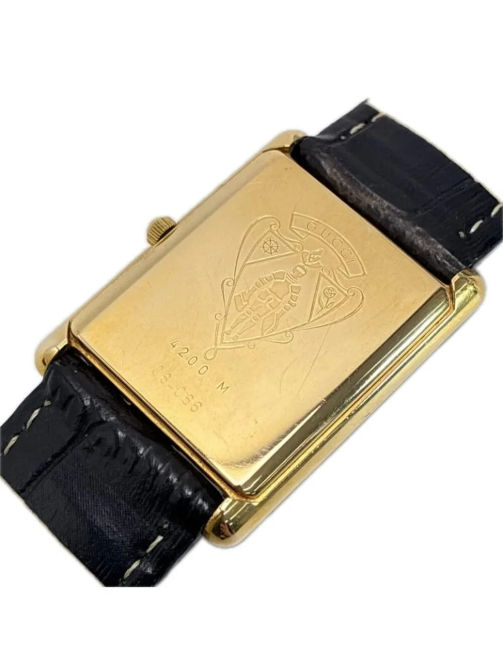 Gucci Square Gold Watch